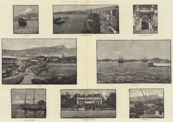 Skizzen von Toulon